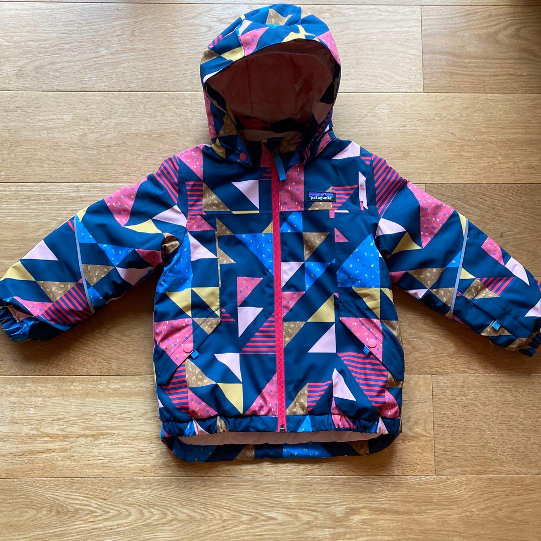 patagonia キッズ スノーウェア 上下 4T