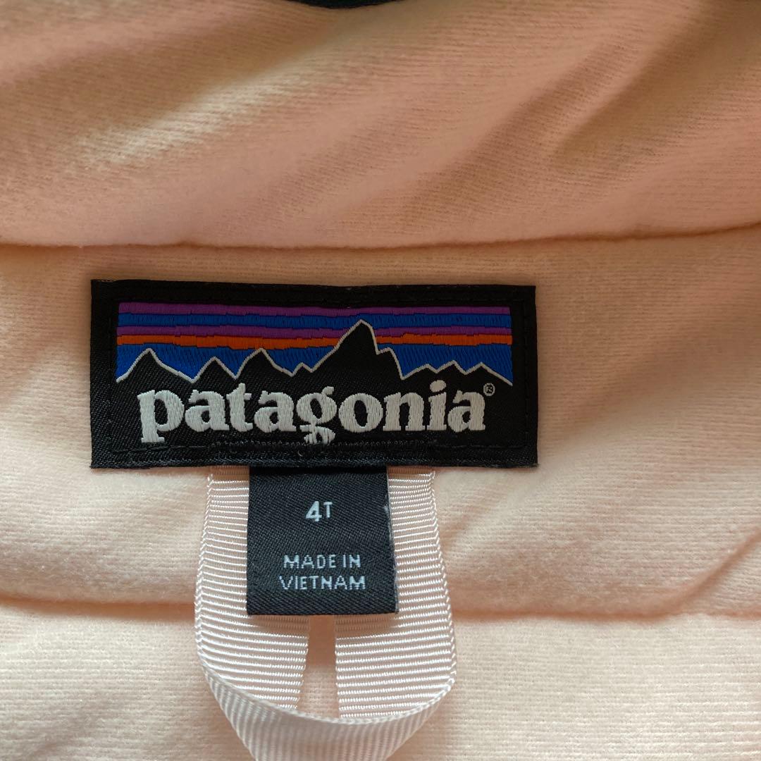 patagonia キッズ スノーウェア 上下 4T