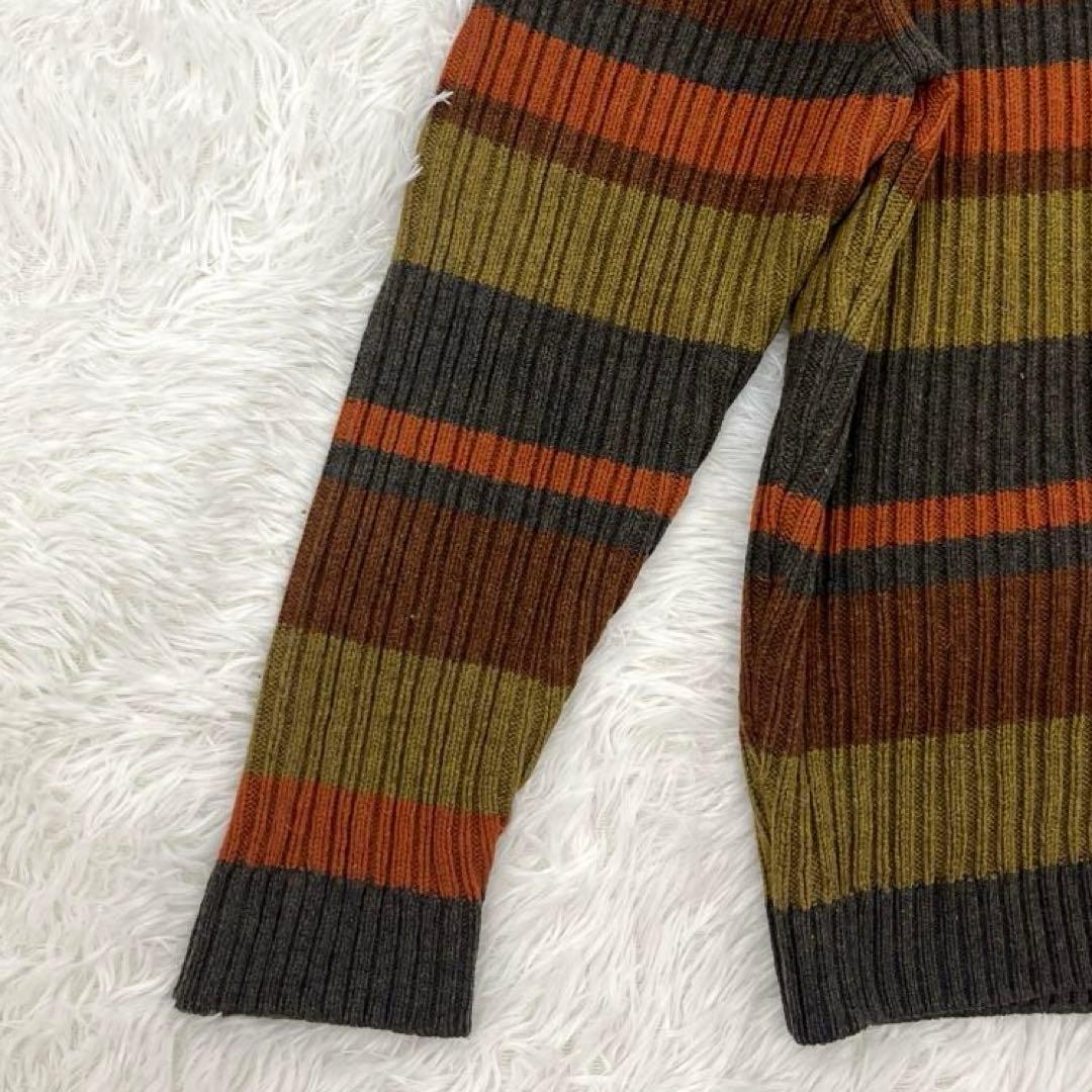 【美品】バブアー・長袖ウール・ニット・セーター・2000年製・3ワラント・M
