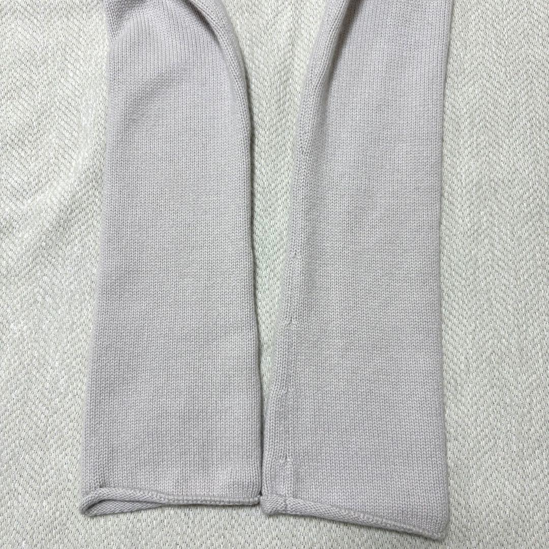 FOXEY フォクシー フード付 ロングカーディガン カシミヤ100% グレー