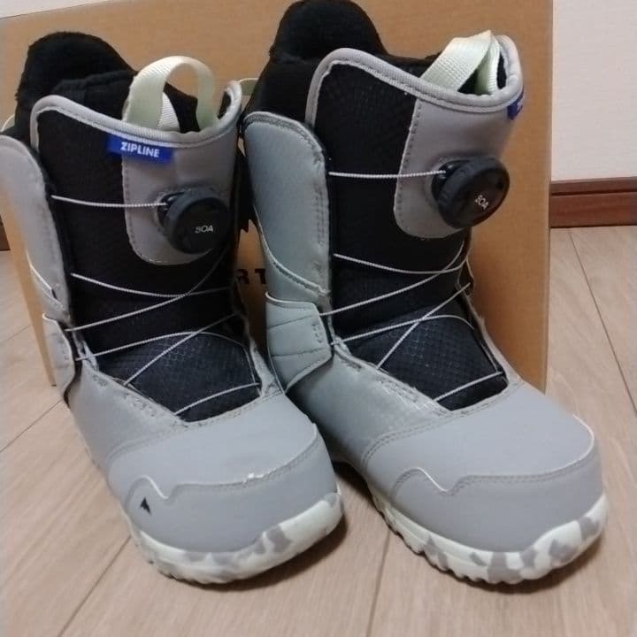 BURTON Zipline BOA 22㎝　キッズ用スノーボードブーツ
