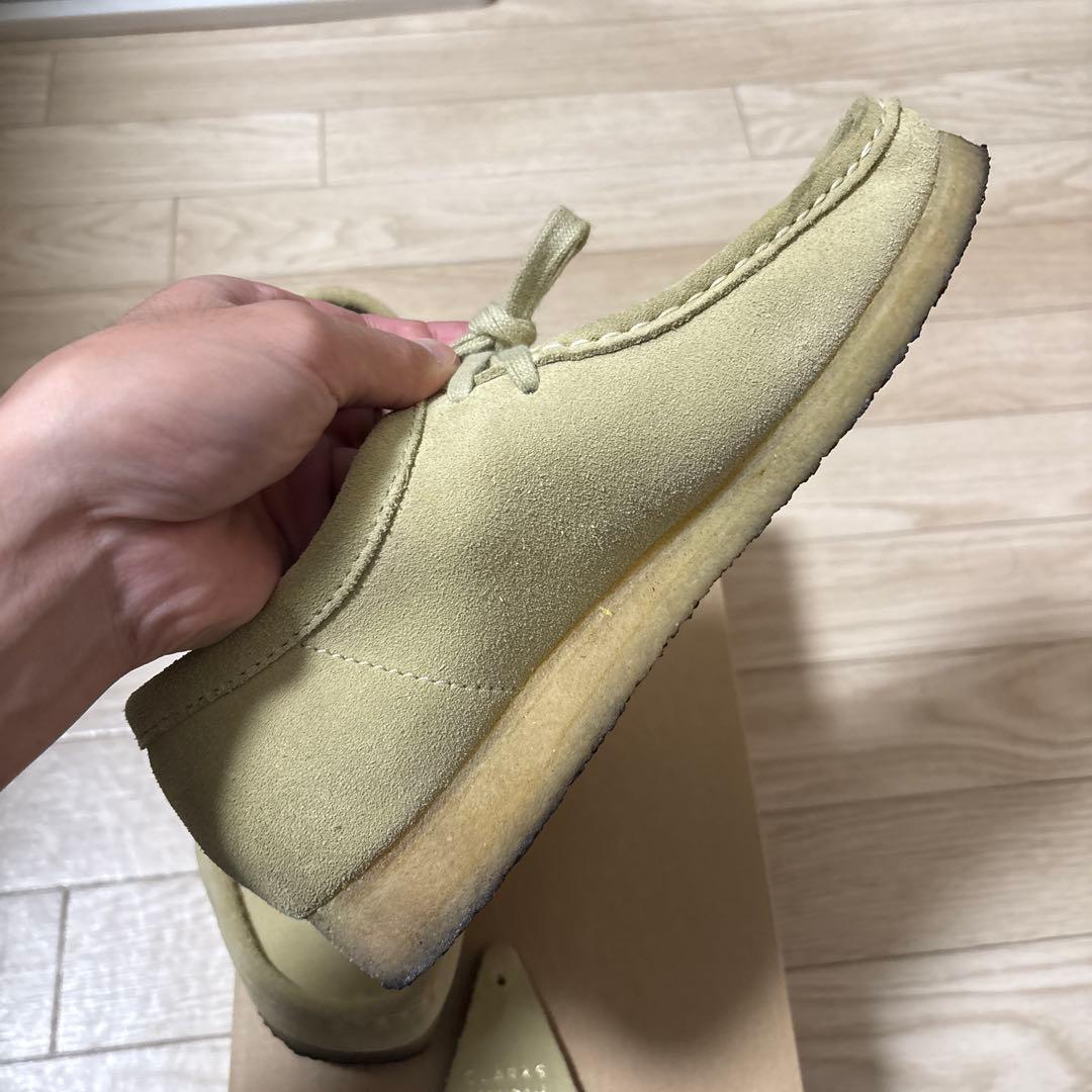 CLARKS クラークス　ワラビー　ベージュ　26.5cm