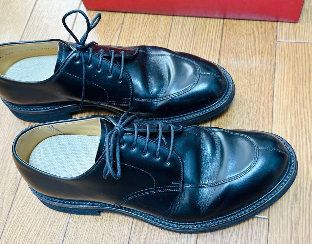 稀少❗️Regalリーガルビジネス靴本革27cm黒艶アリほぼ未使用