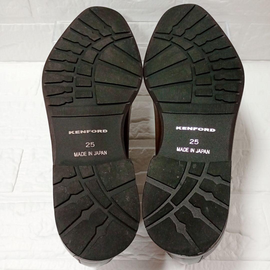 ❣️極美品❣️ KENFORD ダークブラウン ストレートチップ