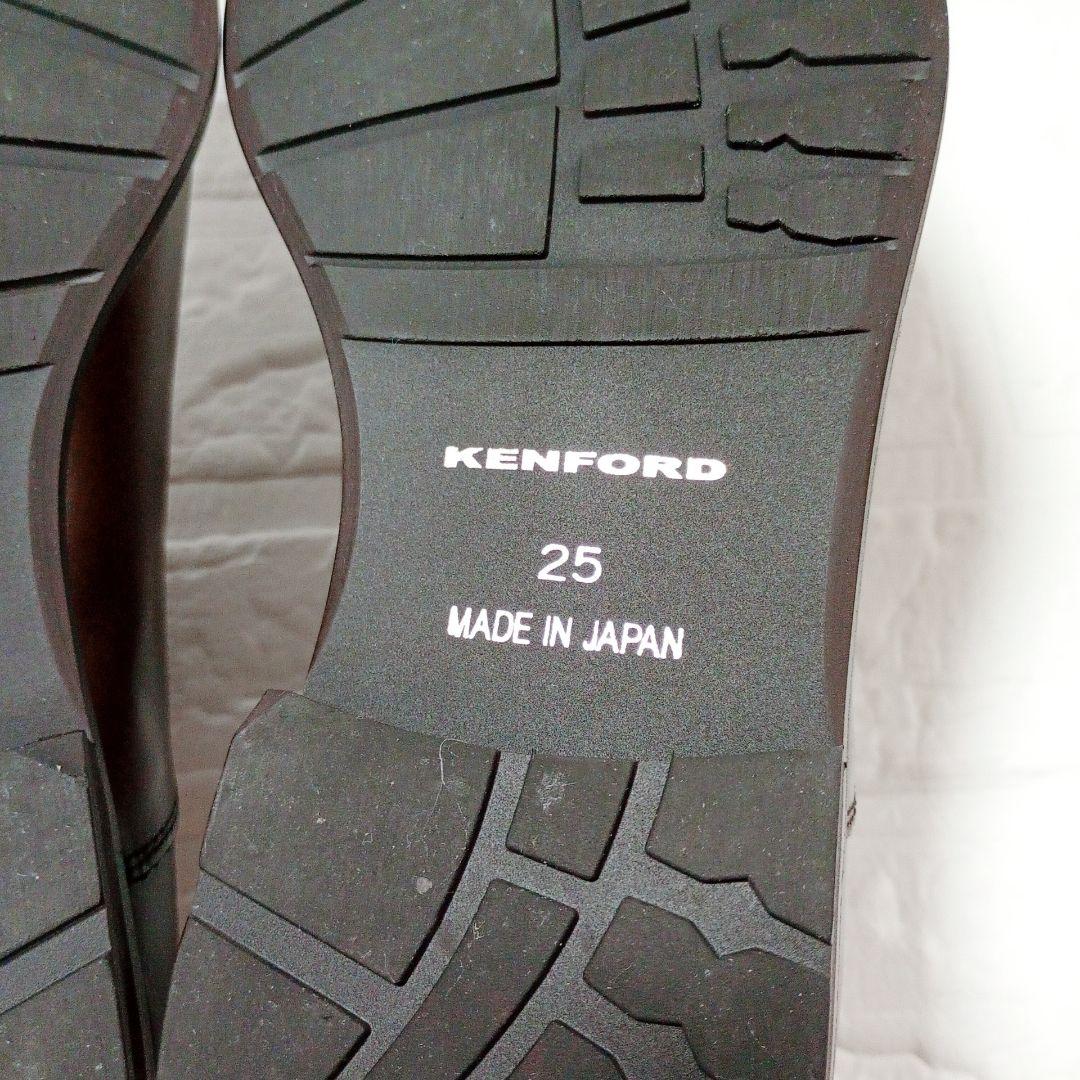 ❣️極美品❣️ KENFORD ダークブラウン ストレートチップ