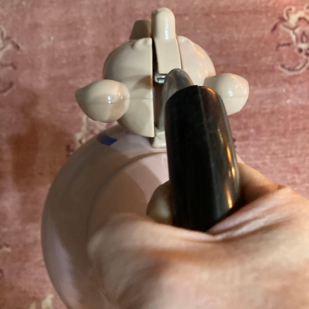 アンティーク　豚ホーローケトル