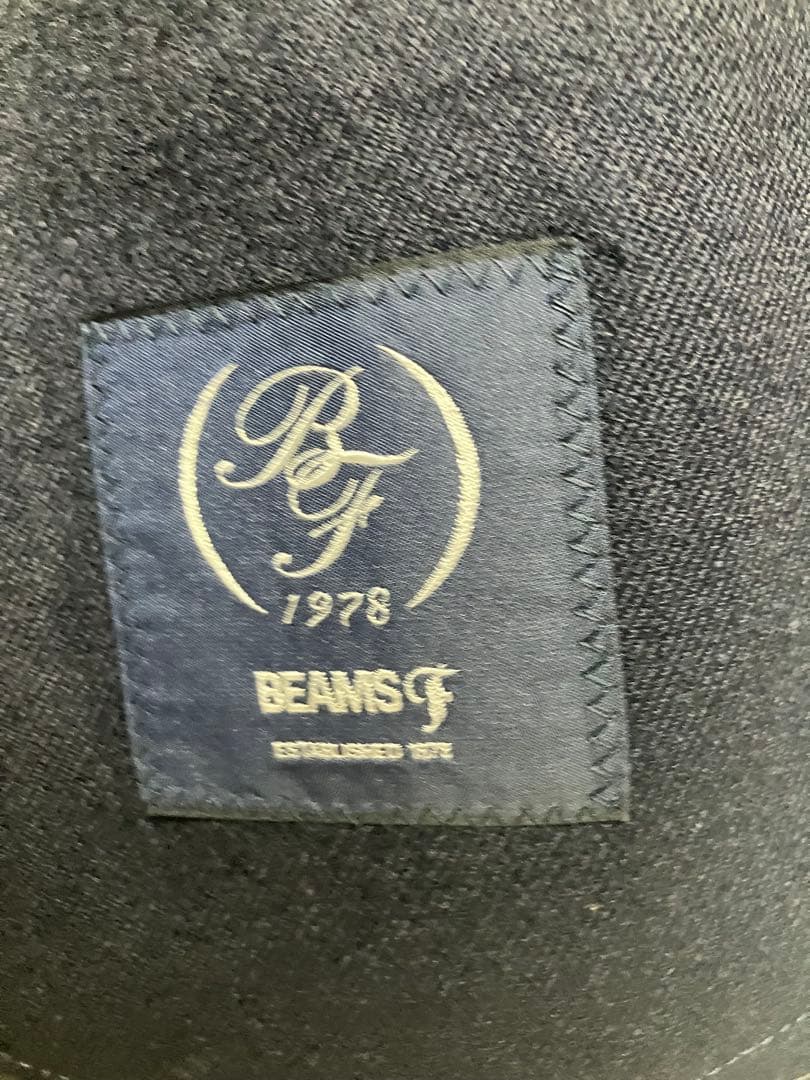 ロ*エ様 BEAMS F NEW EASY ネイビーブレザー 44【未使用に近い