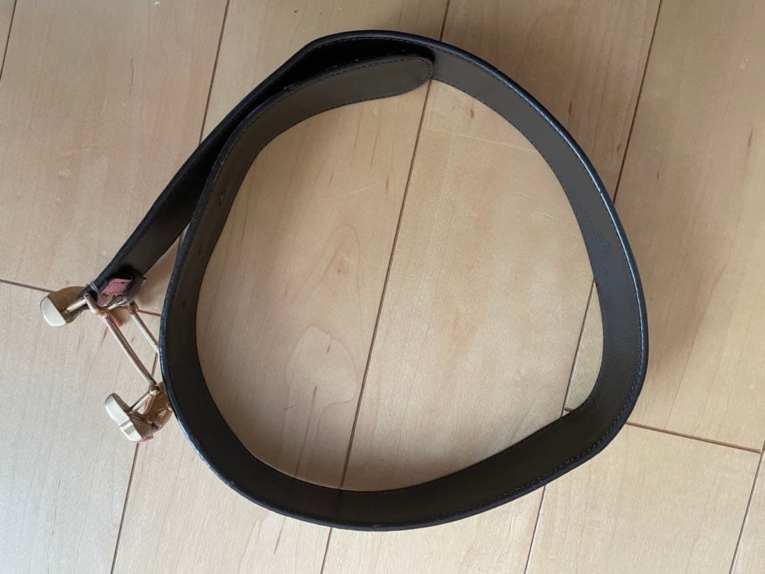 GUCCI グッチ 138455 ブーツモチーフ ベルト GGキャンバス