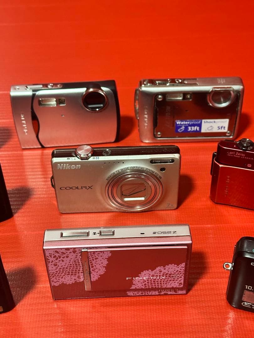 10台 デジカメラ まとめ【動作未確認ジャンク扱】⑤