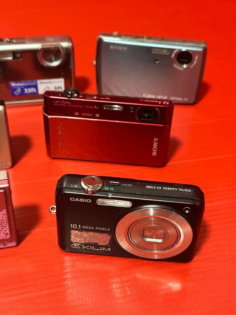 10台 デジカメラ まとめ【動作未確認ジャンク扱】⑤