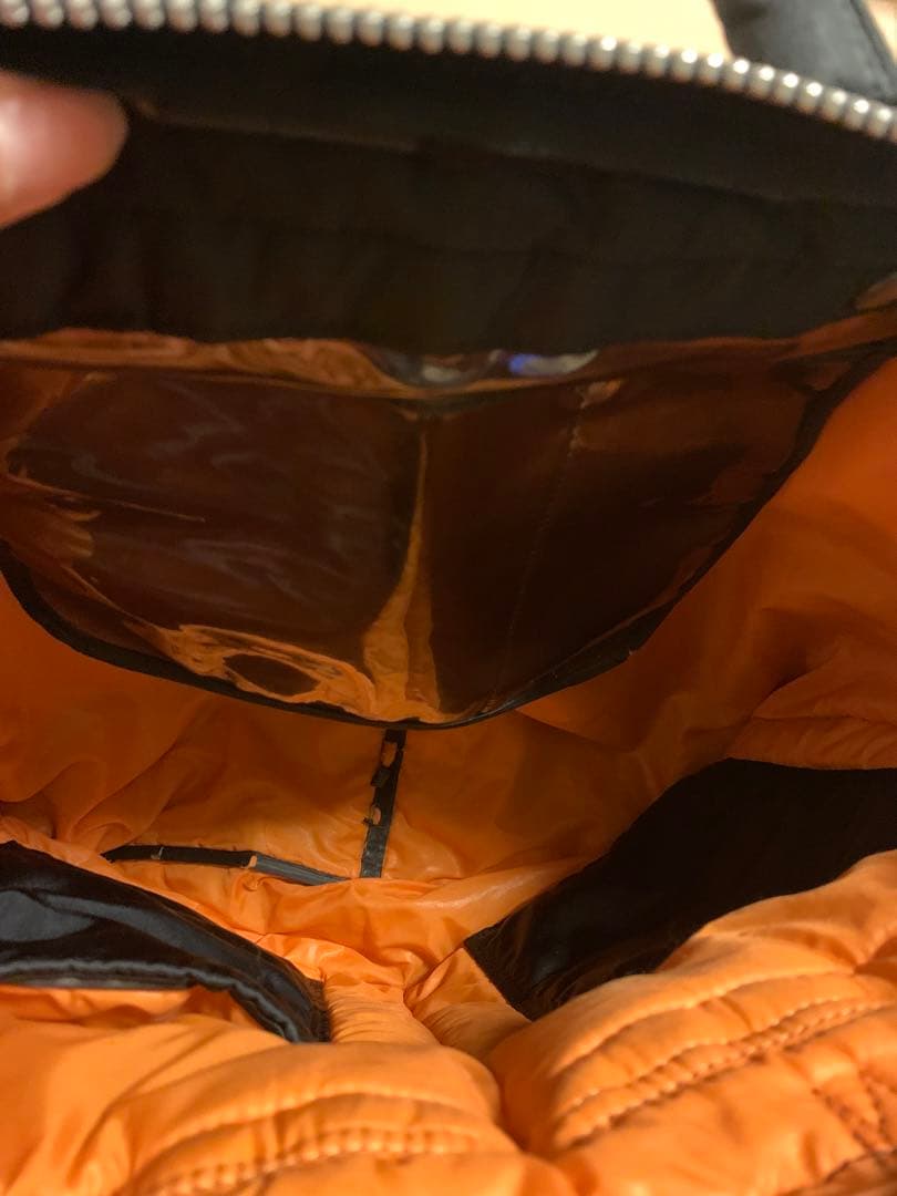 PORTER ブラック ヘルメットバック