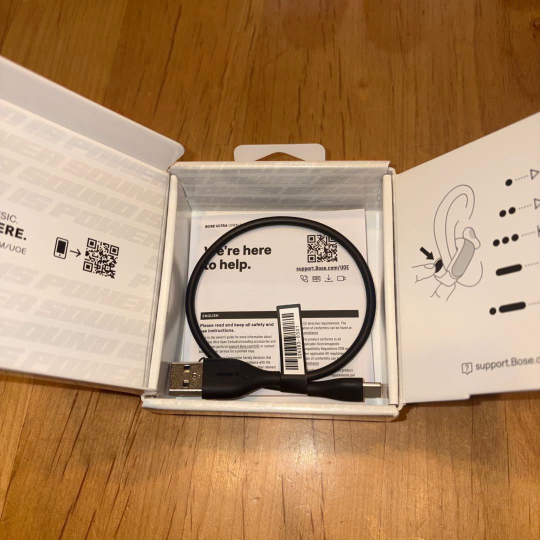 使用回数少　美品　BOSE Open earbuds ultra