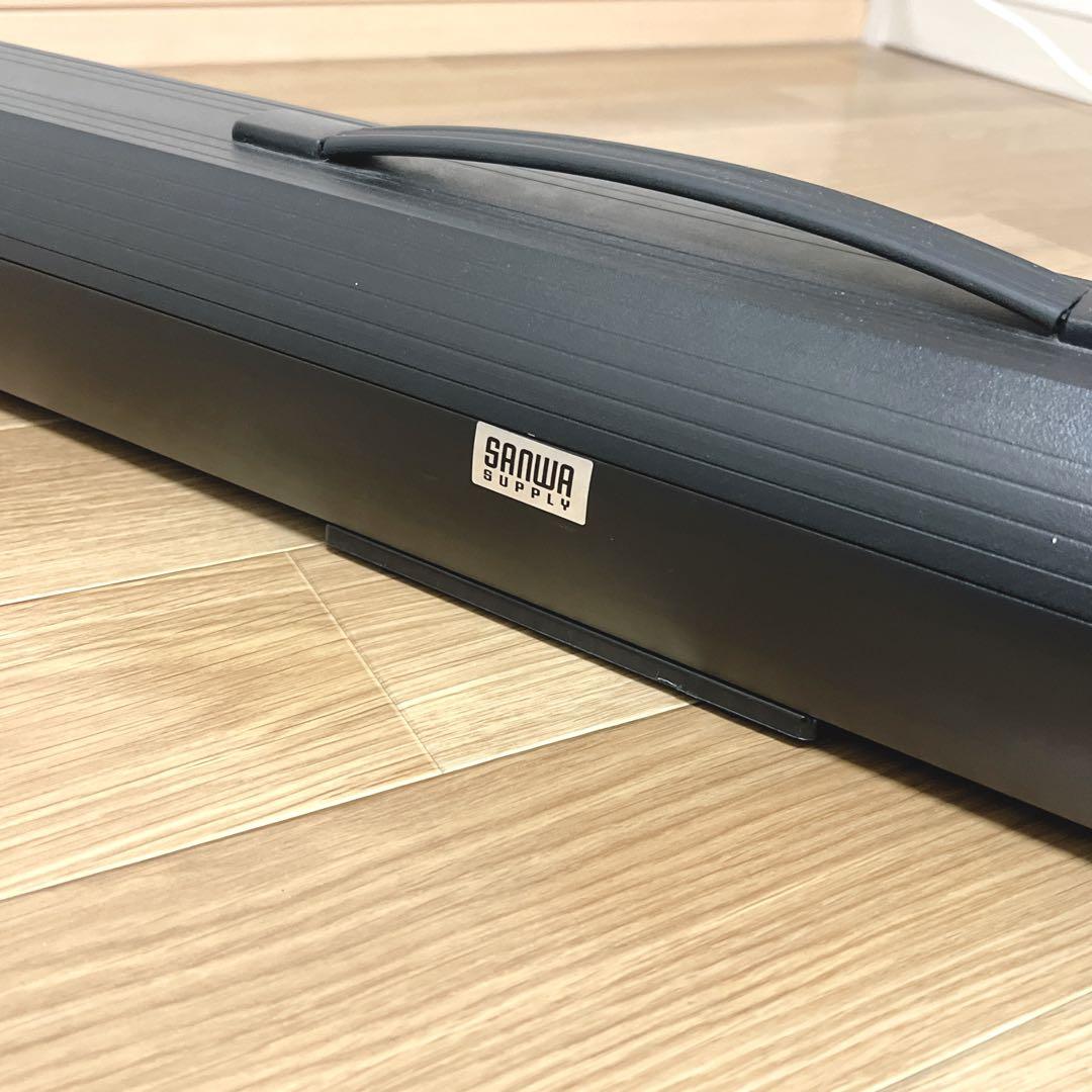 【美品】 SANWA 100-PRS006 自立式スクリーン　60インチ