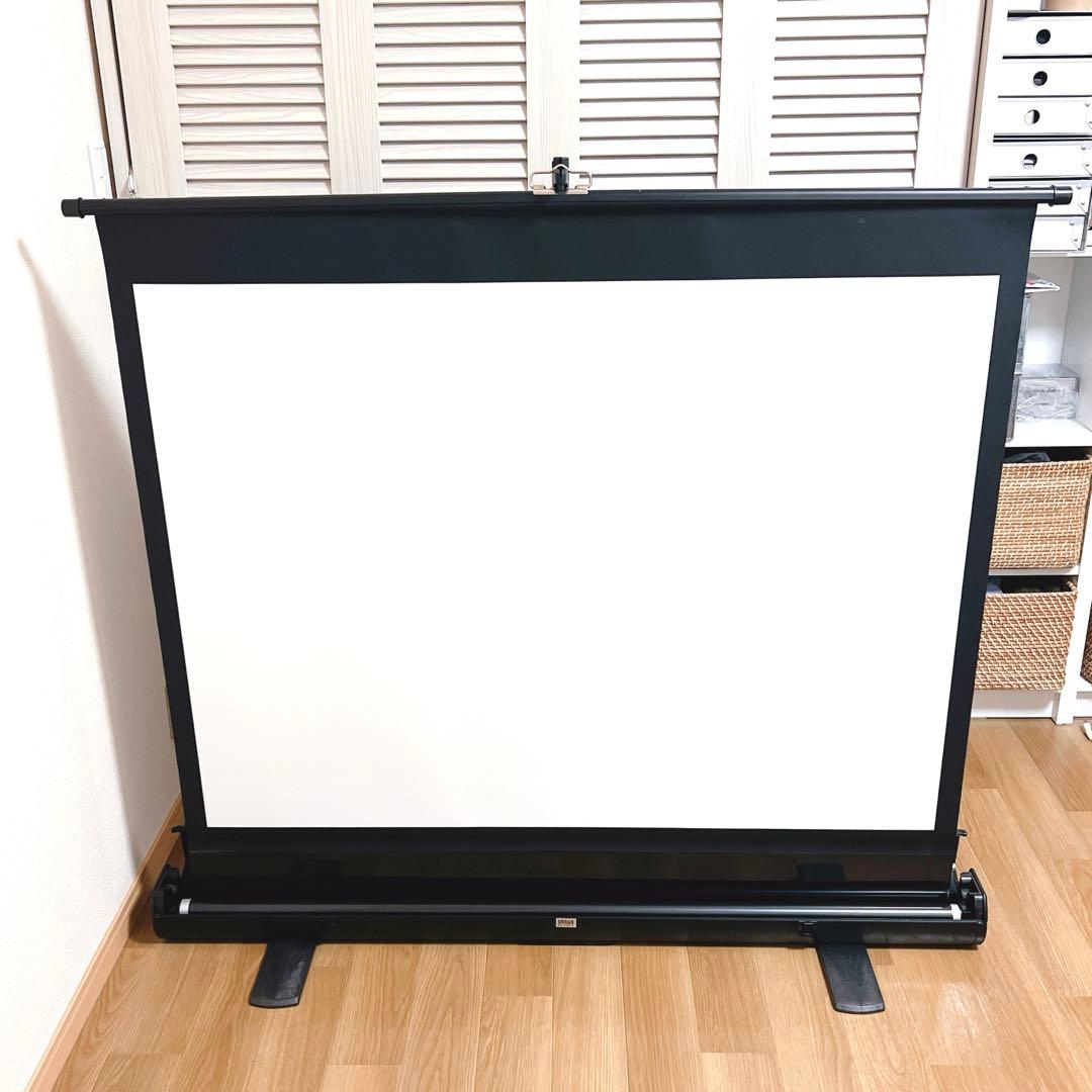 【美品】 SANWA 100-PRS006 自立式スクリーン　60インチ