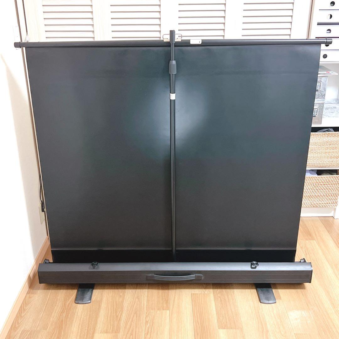 【美品】 SANWA 100-PRS006 自立式スクリーン　60インチ