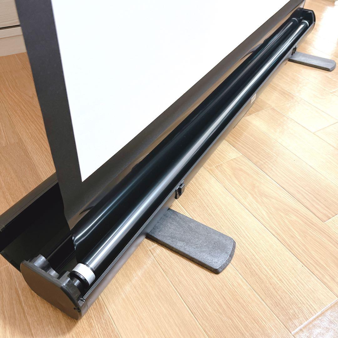 【美品】 SANWA 100-PRS006 自立式スクリーン　60インチ