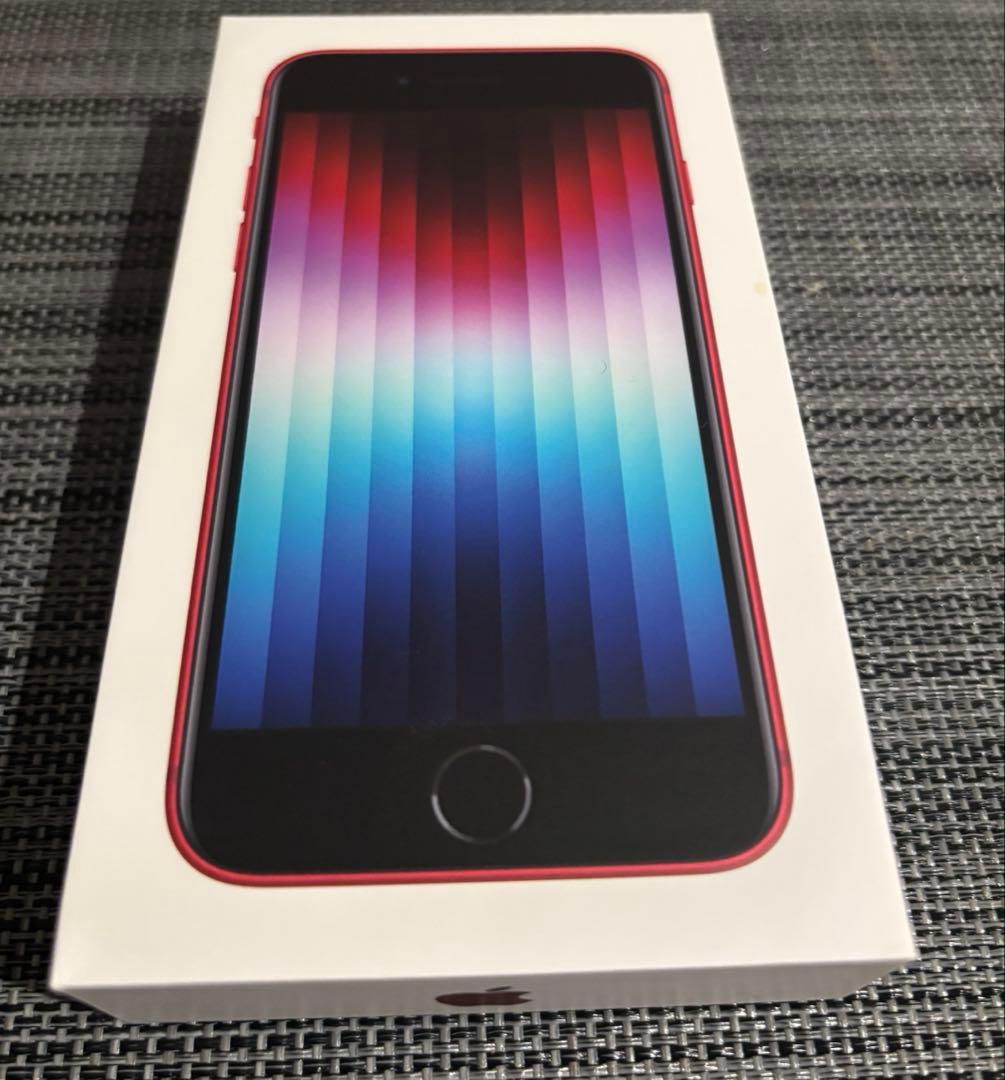 スマートフォン本体 Apple iPhone SE3 PRODUCT(RED)