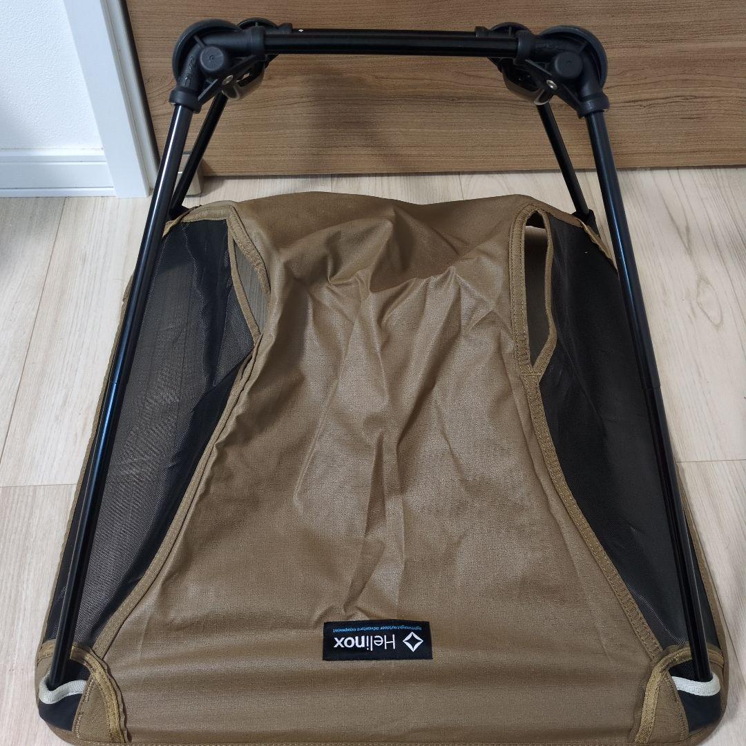 Helinox　ヘリノックス　グラウンドチェア　ロータイプ　コヨーテタン