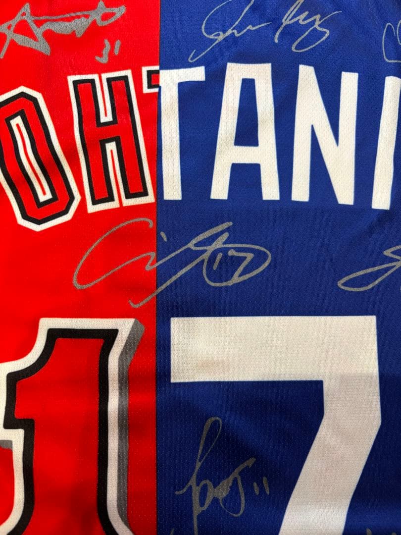 ⭐️優勝セール！⭐️超レア⭐️大谷翔平 ドジャース　エンゼルス 選手サインユニフォーム