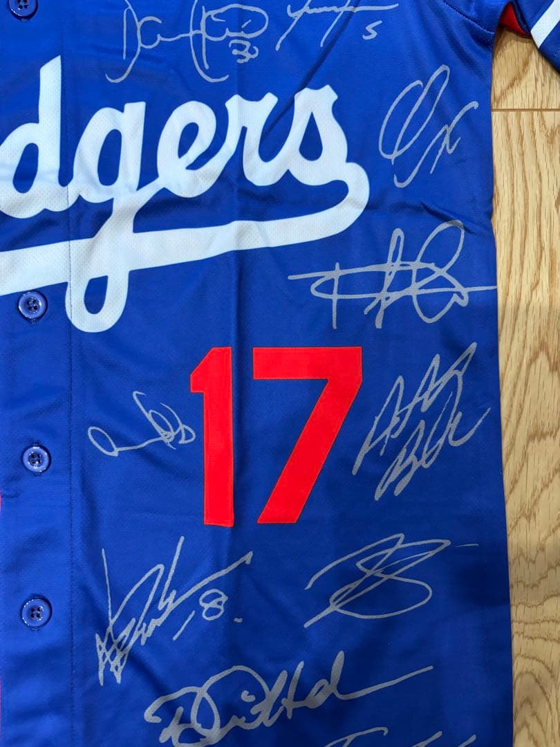 ⭐️優勝セール！⭐️超レア⭐️大谷翔平 ドジャース　エンゼルス 選手サインユニフォーム