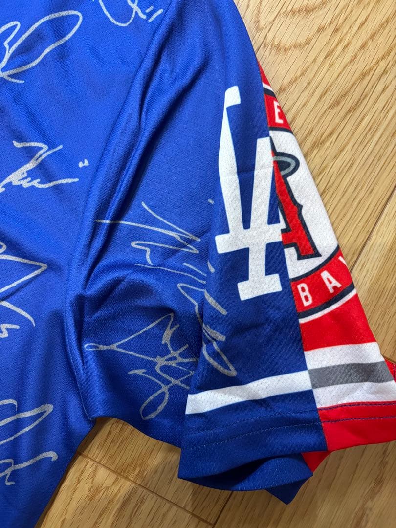⭐️優勝セール！⭐️超レア⭐️大谷翔平 ドジャース　エンゼルス 選手サインユニフォーム