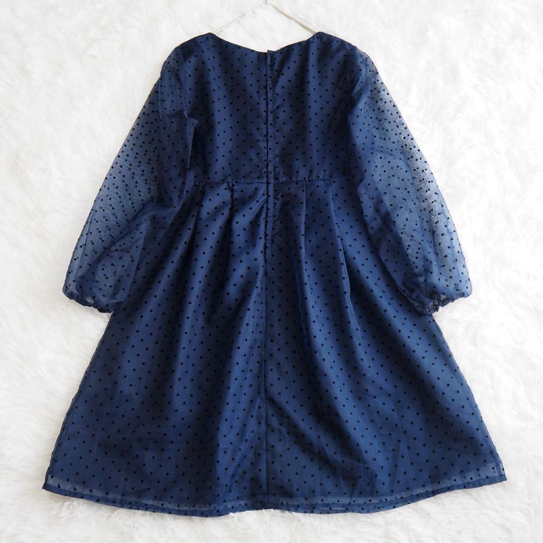 美品♡‪グリーンレーベルリラクシング フォーマル ボレロ ドット ワンピース