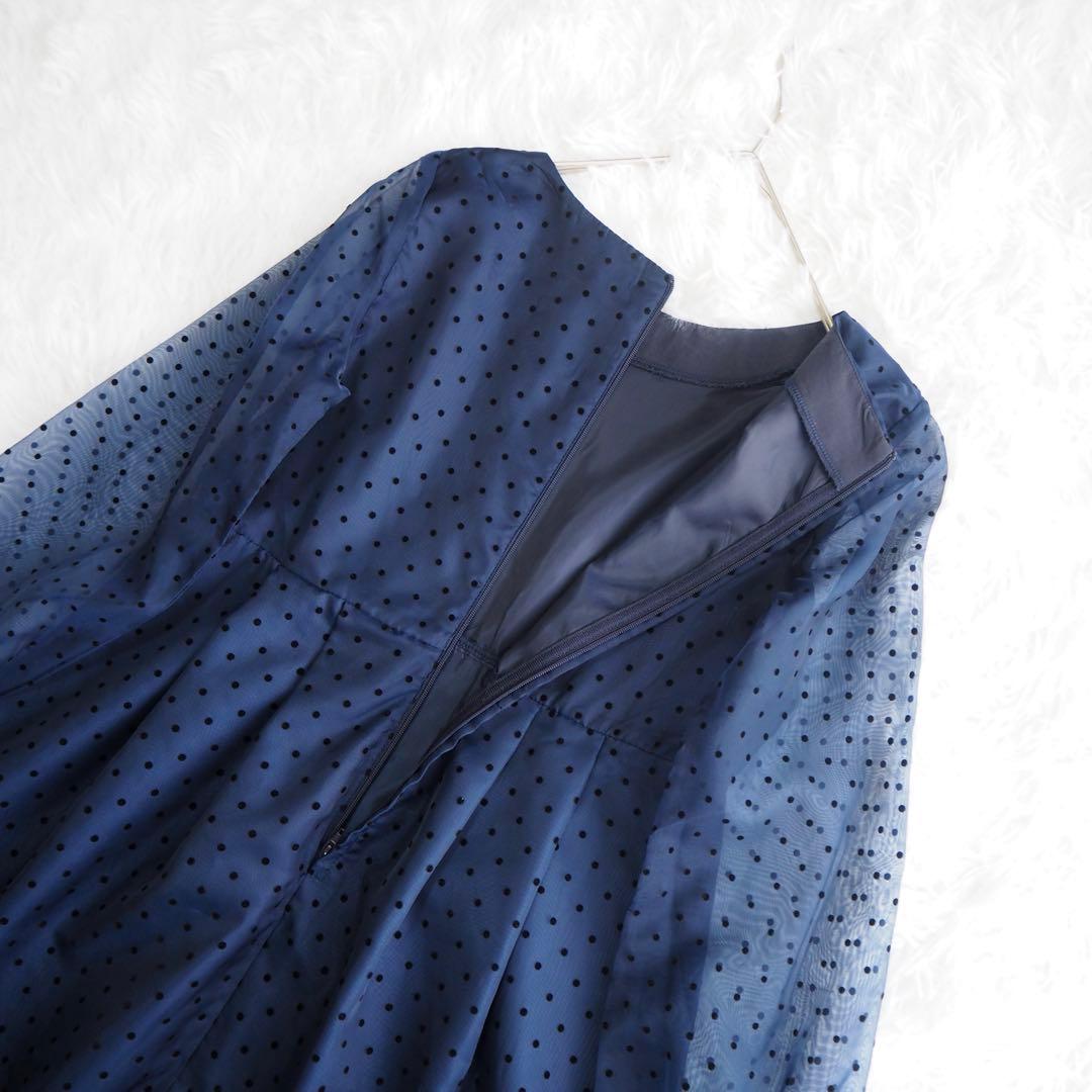 美品♡‪グリーンレーベルリラクシング フォーマル ボレロ ドット ワンピース