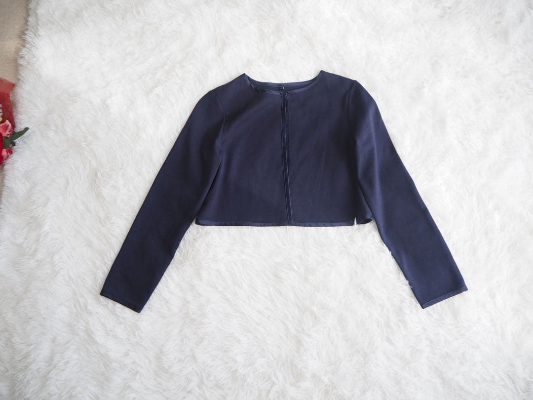 美品♡‪グリーンレーベルリラクシング フォーマル ボレロ ドット ワンピース