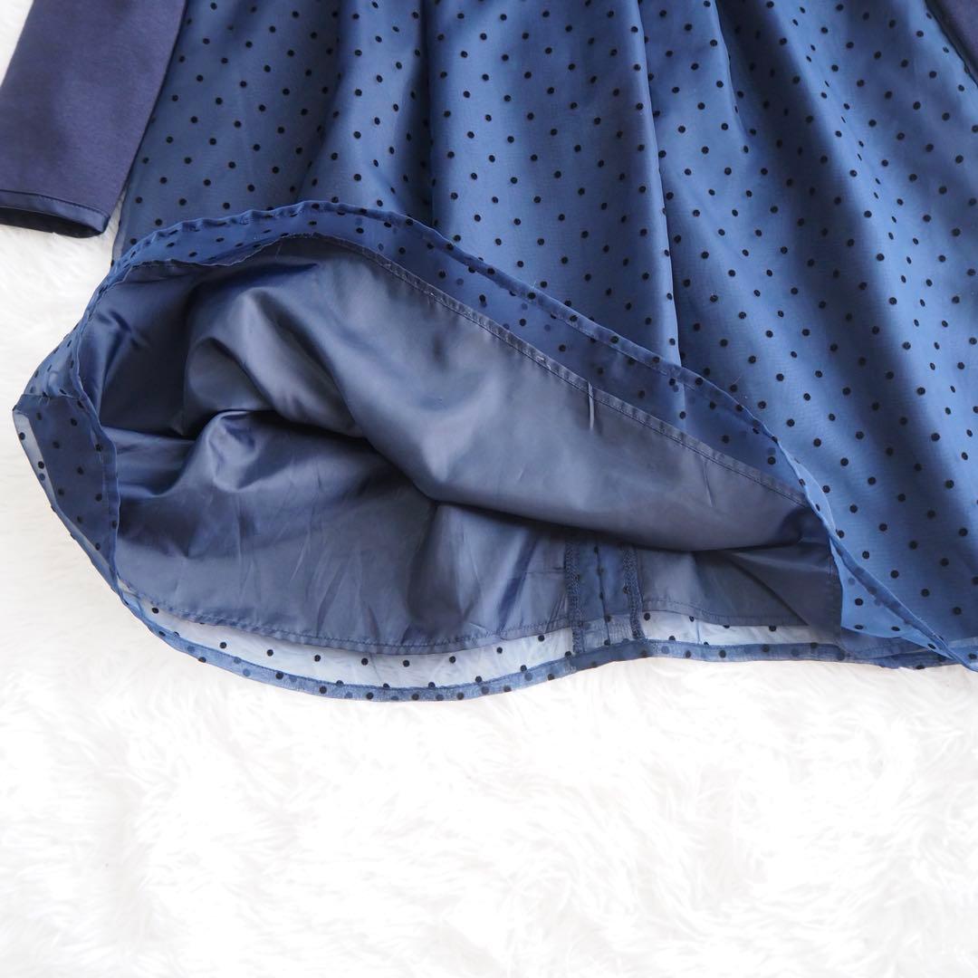 美品♡‪グリーンレーベルリラクシング フォーマル ボレロ ドット ワンピース