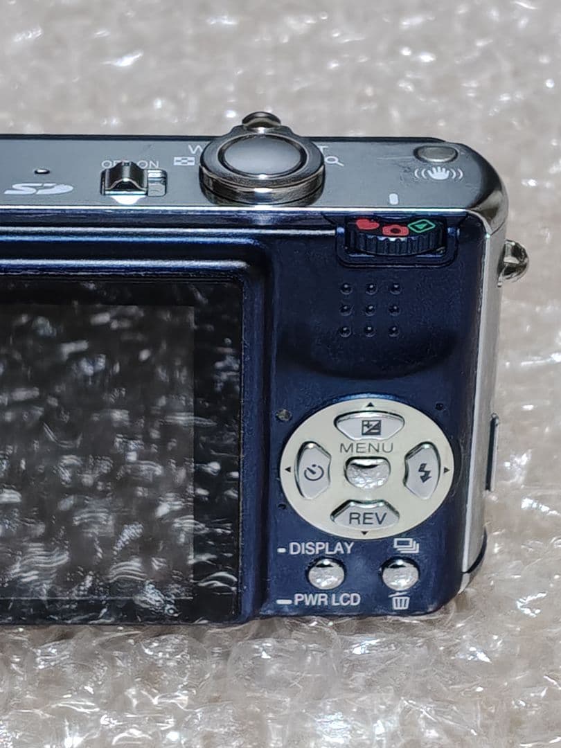 【動作確認済】パナソニックルミックス バッテリー２個SDカードオールドコンデジ