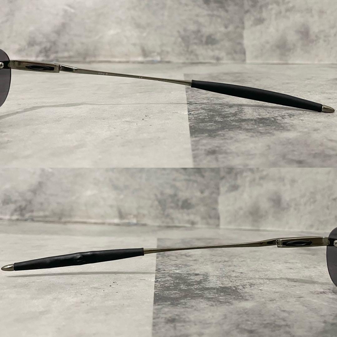 希少 OAKLEY オークリー Why 8 X-L サングラス リムレス