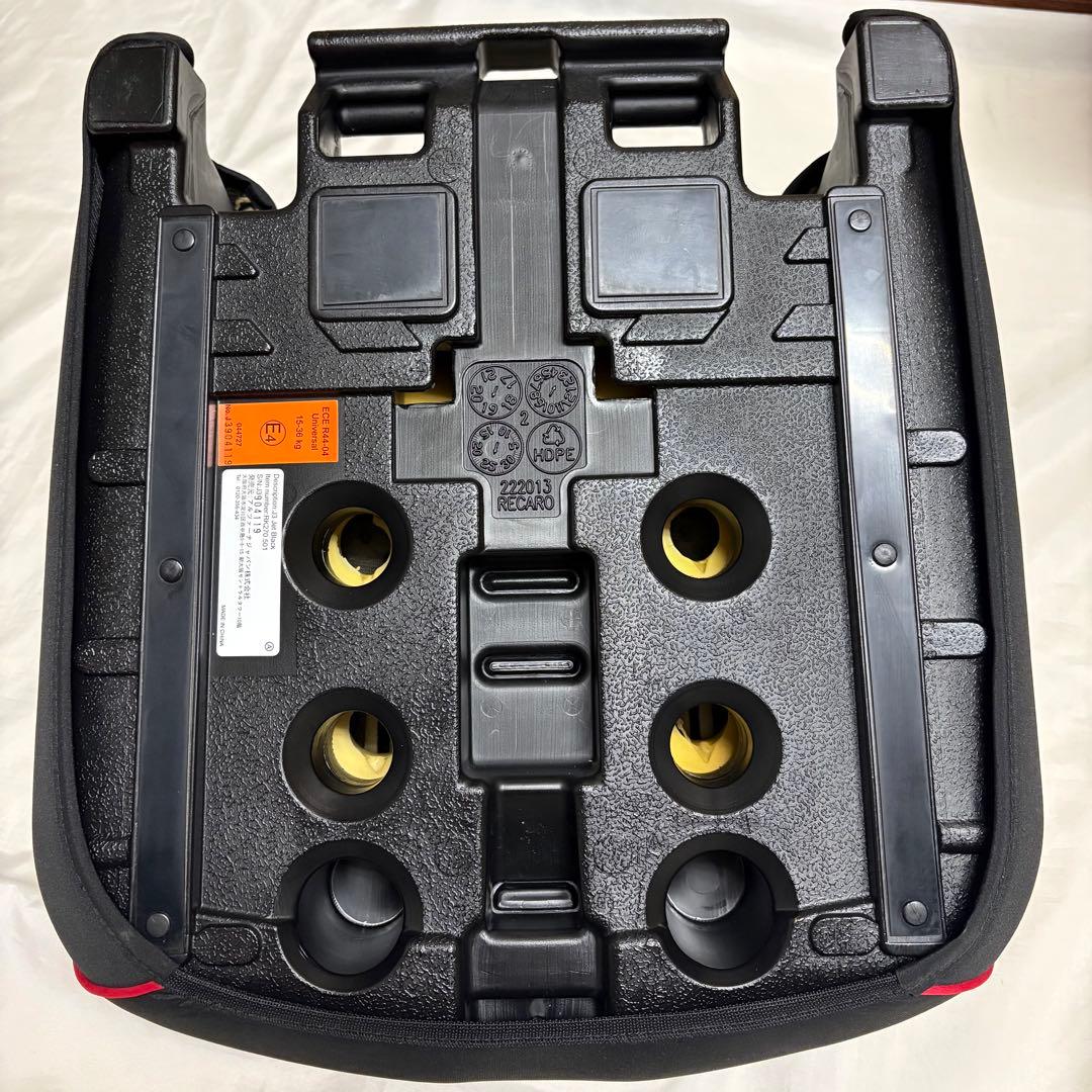 レカロ スタート J3 ジュニアシート チャイルドシート 超美品 3才〜12才