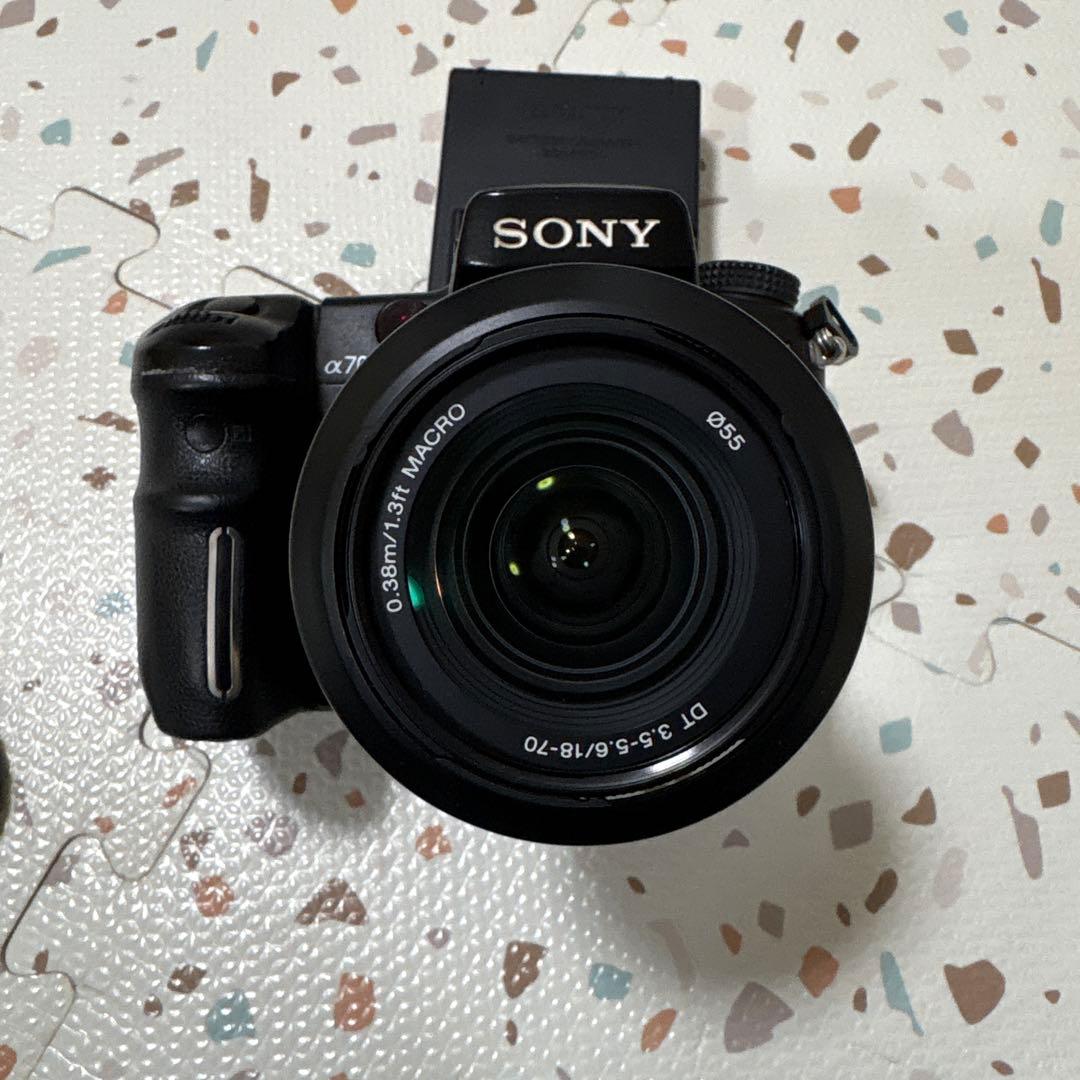 SONY α700 レンズ　充電器付き　動作品