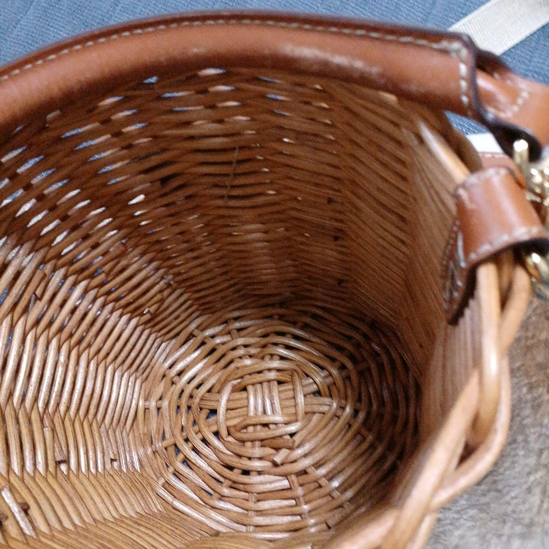 お値下げ！お値下げ！ATAOファー付きかごバッグ