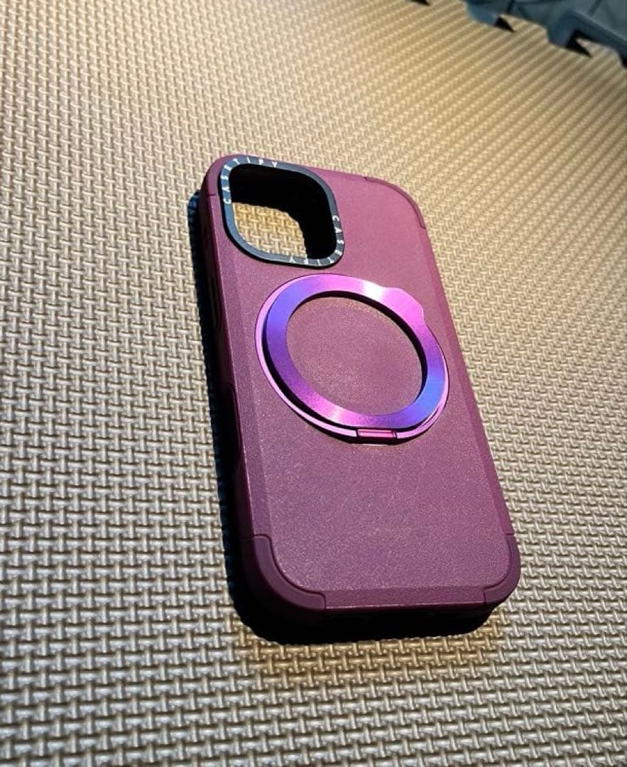 casetify iPhone17 マルベリー