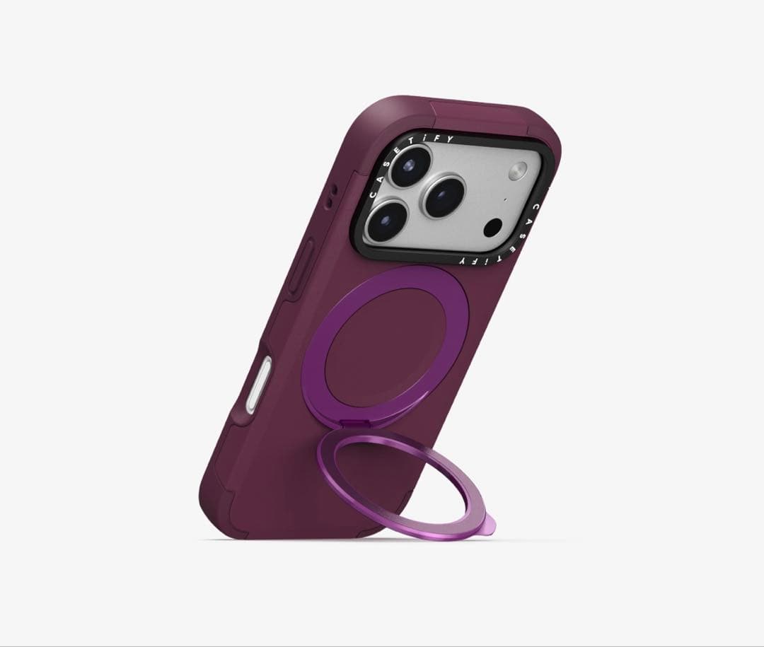 casetify iPhone17 マルベリー