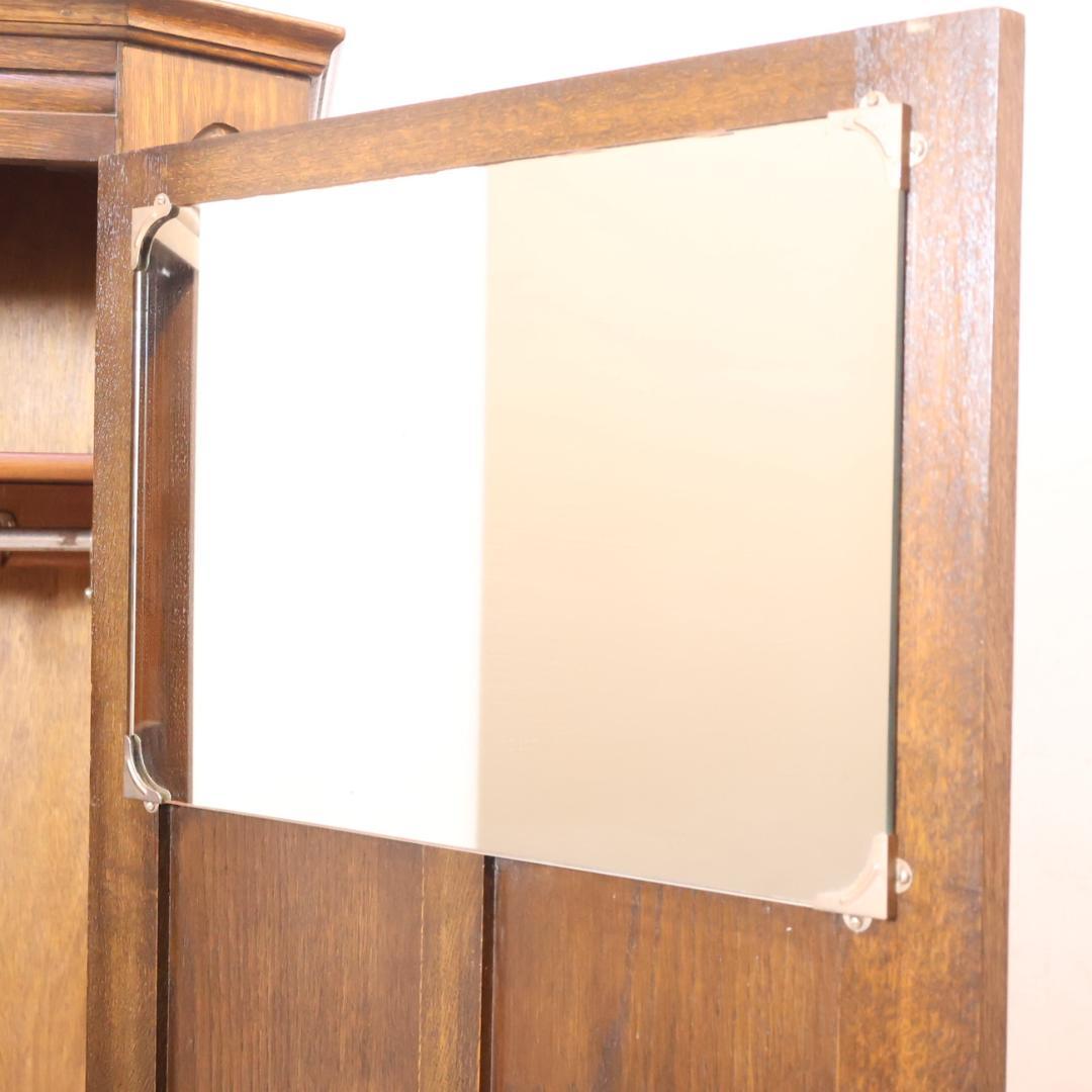 ロイズアンティークス ワードローブ オーク材 イギリス クラシック エレガント