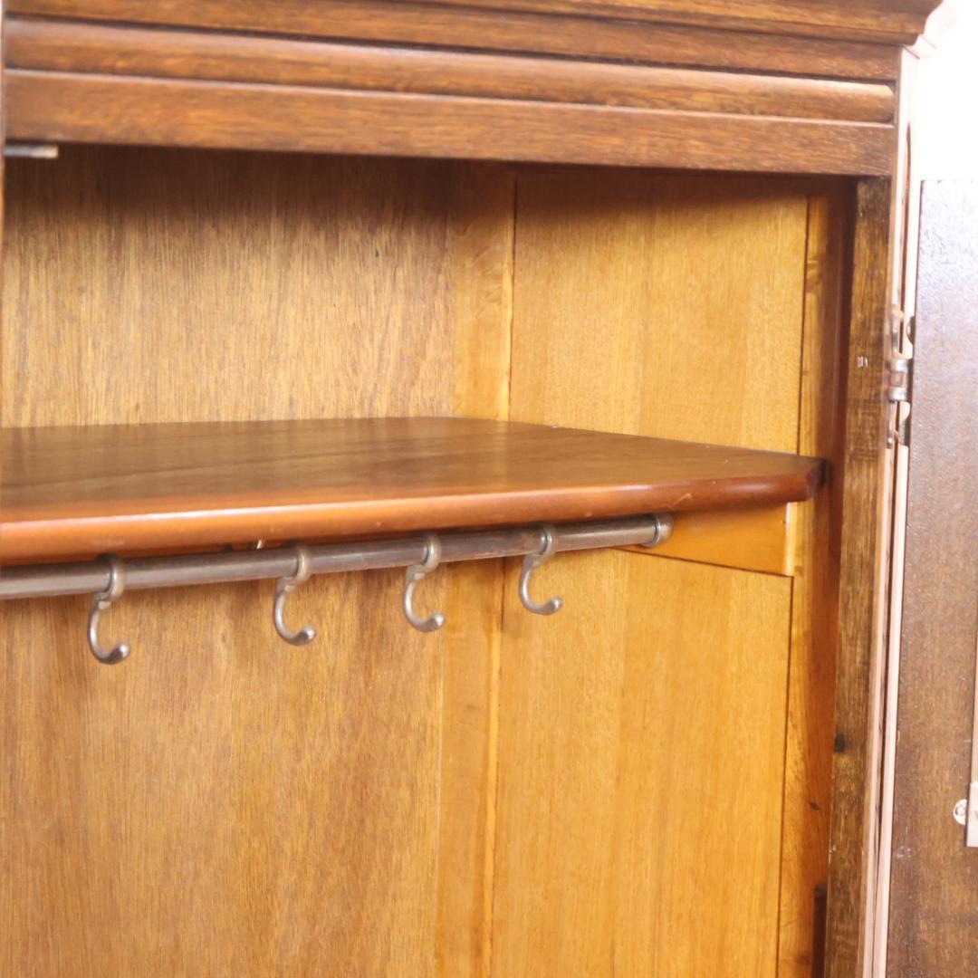 ロイズアンティークス ワードローブ オーク材 イギリス クラシック エレガント