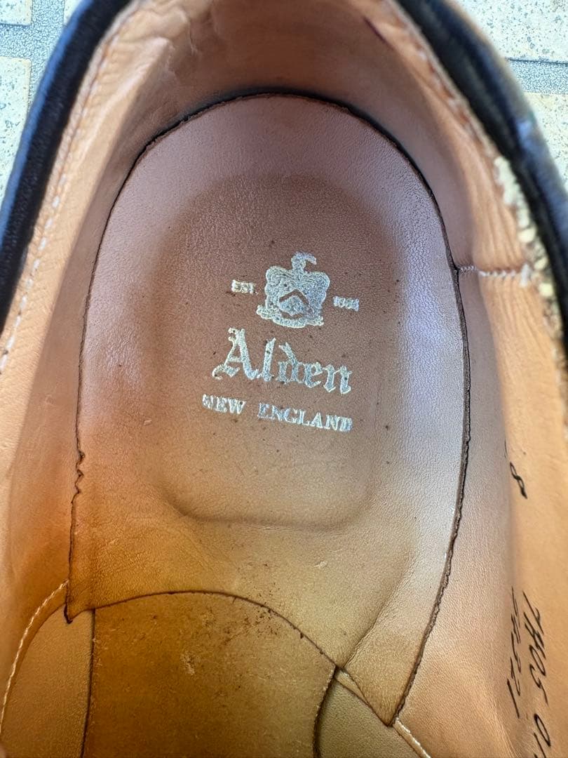 ALDEN オールデン54321 #8 バーガンディ　US 8D