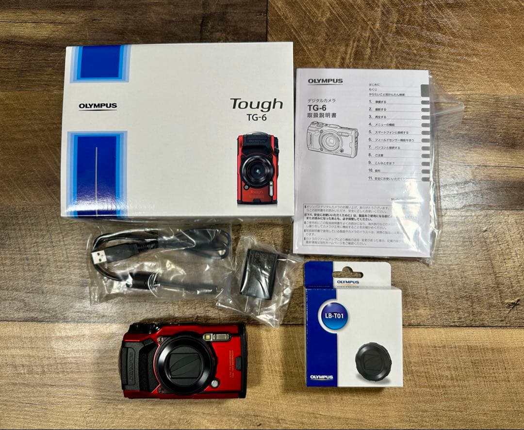 OLYMPUS Tough TG-6 レッド 本体