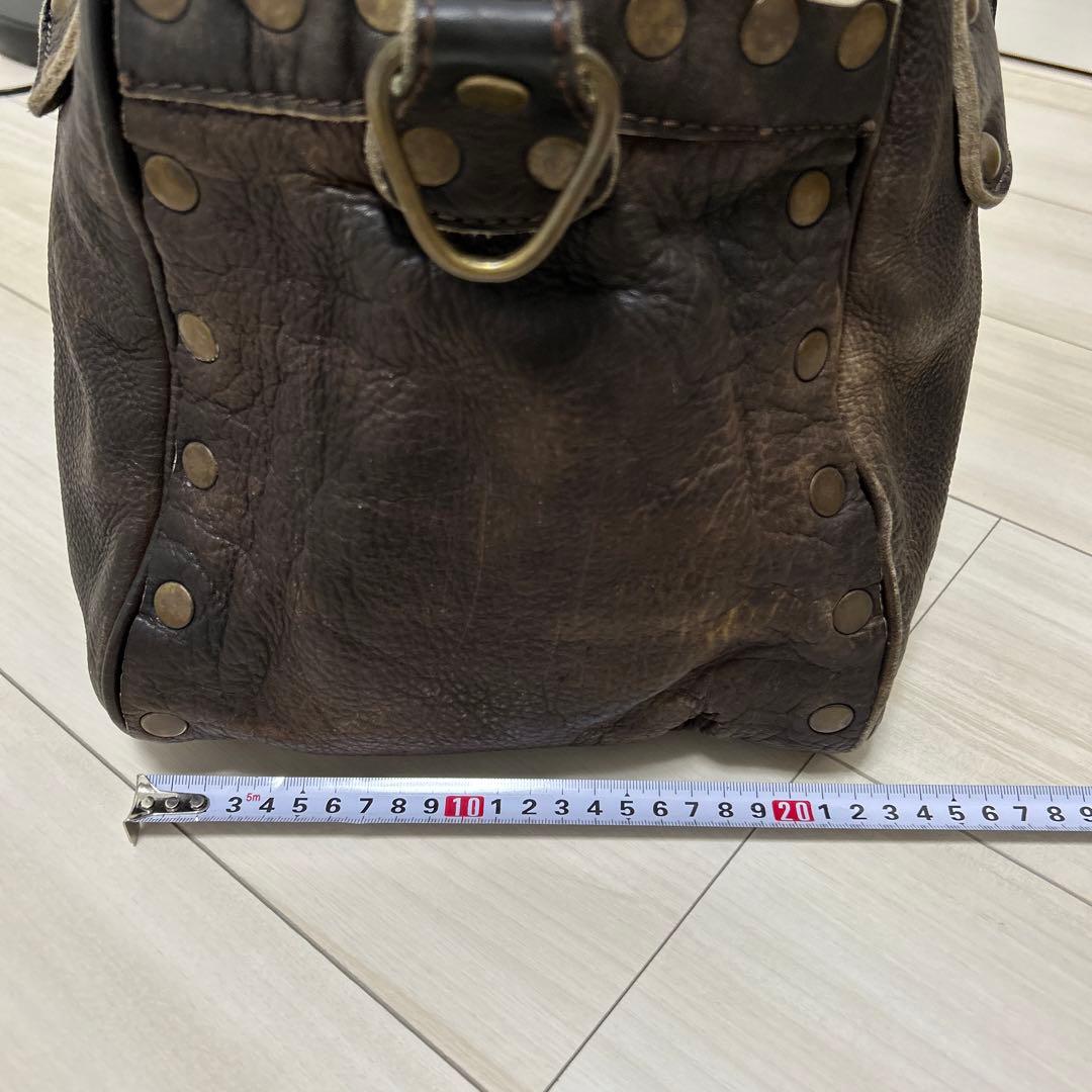 ディーゼル　ボストンバッグ　旅行用バッグ　本革