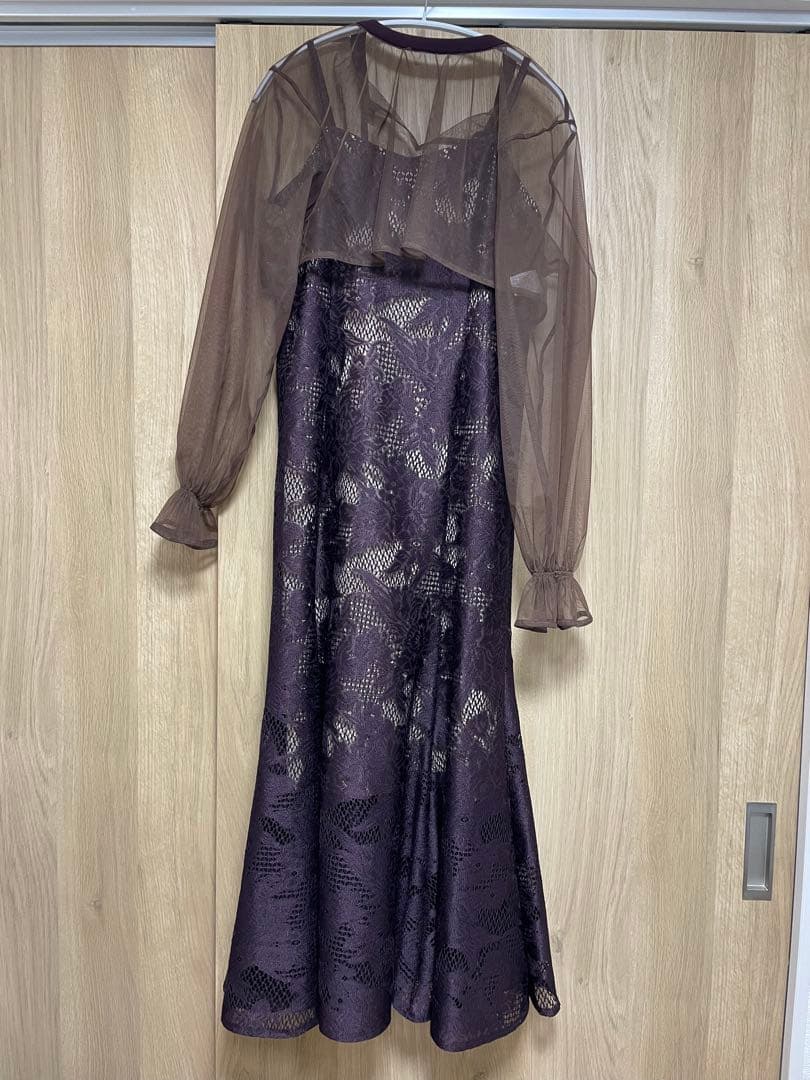 【美品】etoll. エトル　3wayシフォンボレロ&レースキャミドレス　結婚式