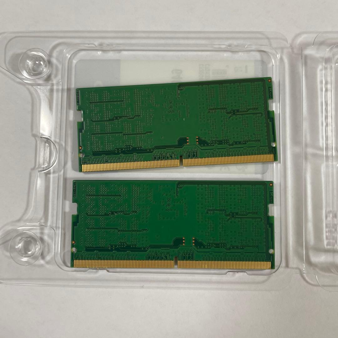 DDR5. 32GB (16GB x 2) メモリキット ノートpc用