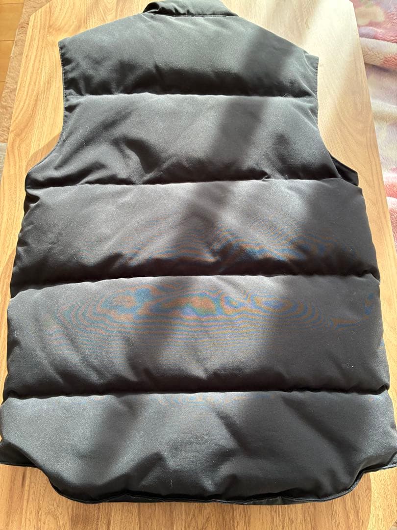   ブラック ダウンベスト