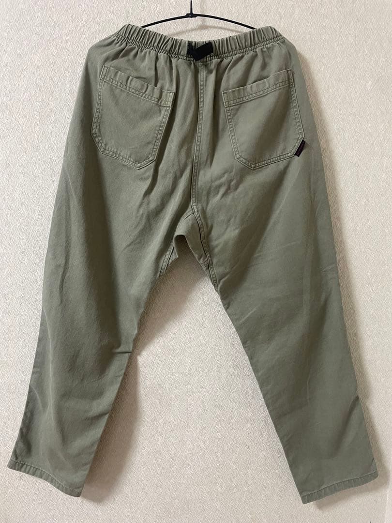 ルーズテーパードリッジパンツPIGMENT SAGE GREEN & OLIVE