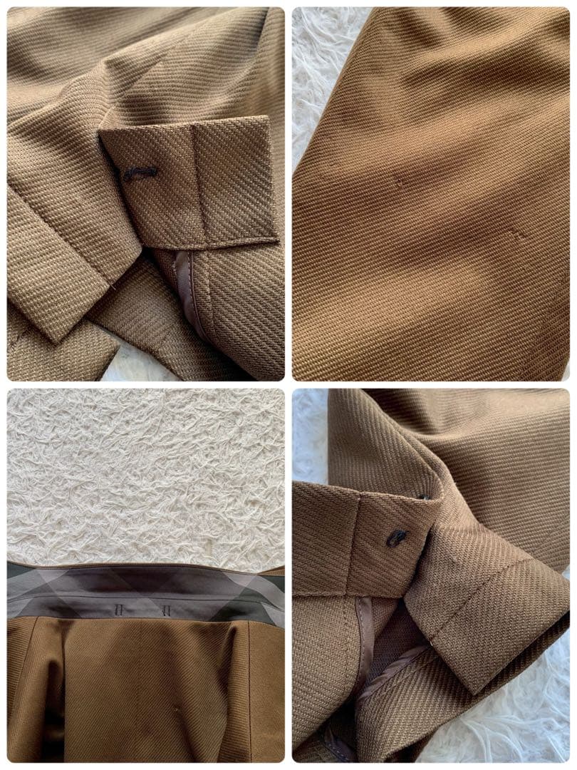 特大XLサイズ　ブラックレーベルクレストブリッジ　スーツ　セットアップ　ブラウン