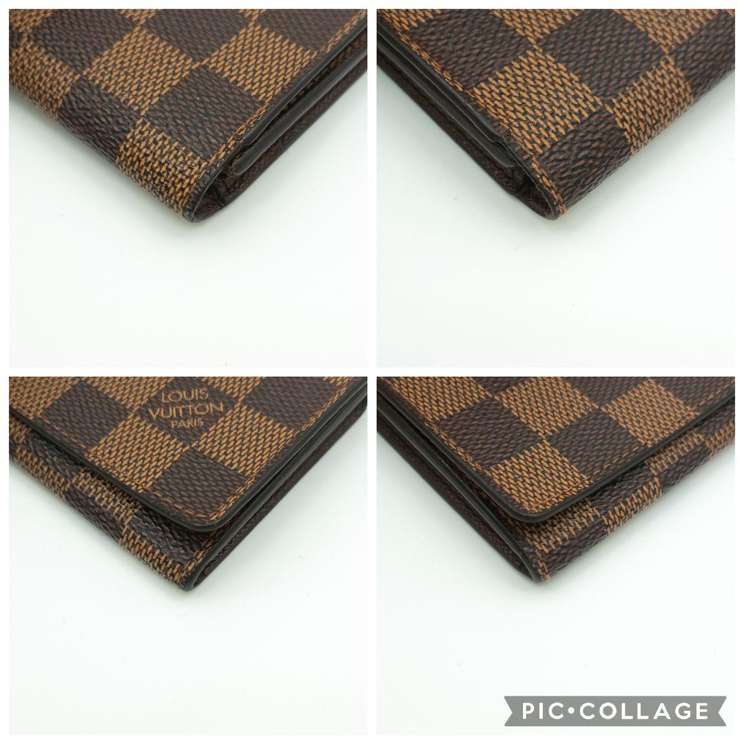 【美品S】ルイヴィトン　ダミエ　カルトドゥヴィジット　名刺入れ　カードケース