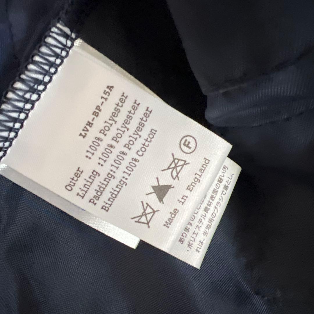 AVENHAM ネイビー キルティングベスト サイズ38 イギリス製