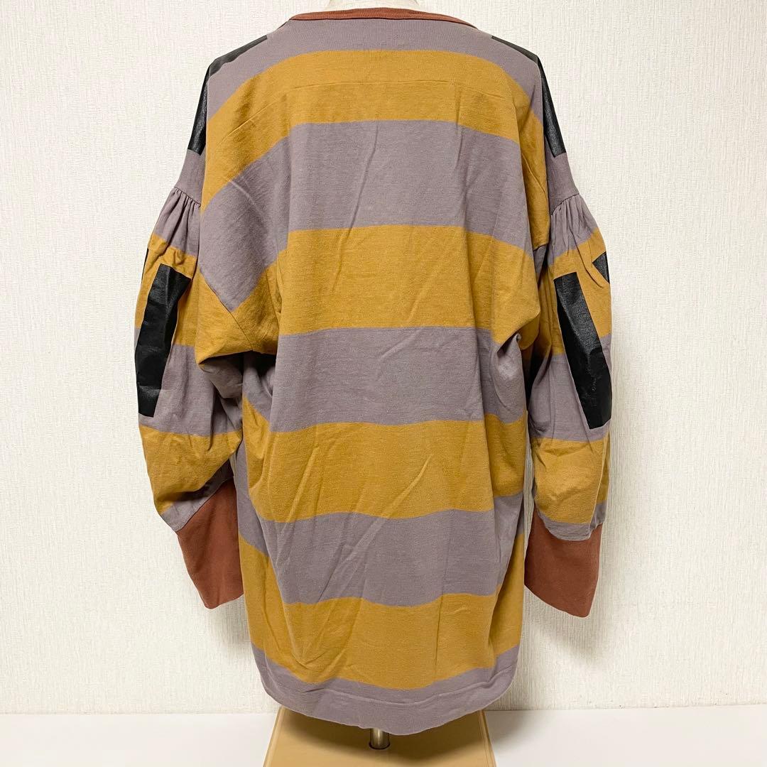 ヴィヴィアン ウエストウッド パフスリーブ オーヴ ロゴ カットソー 長袖 美品