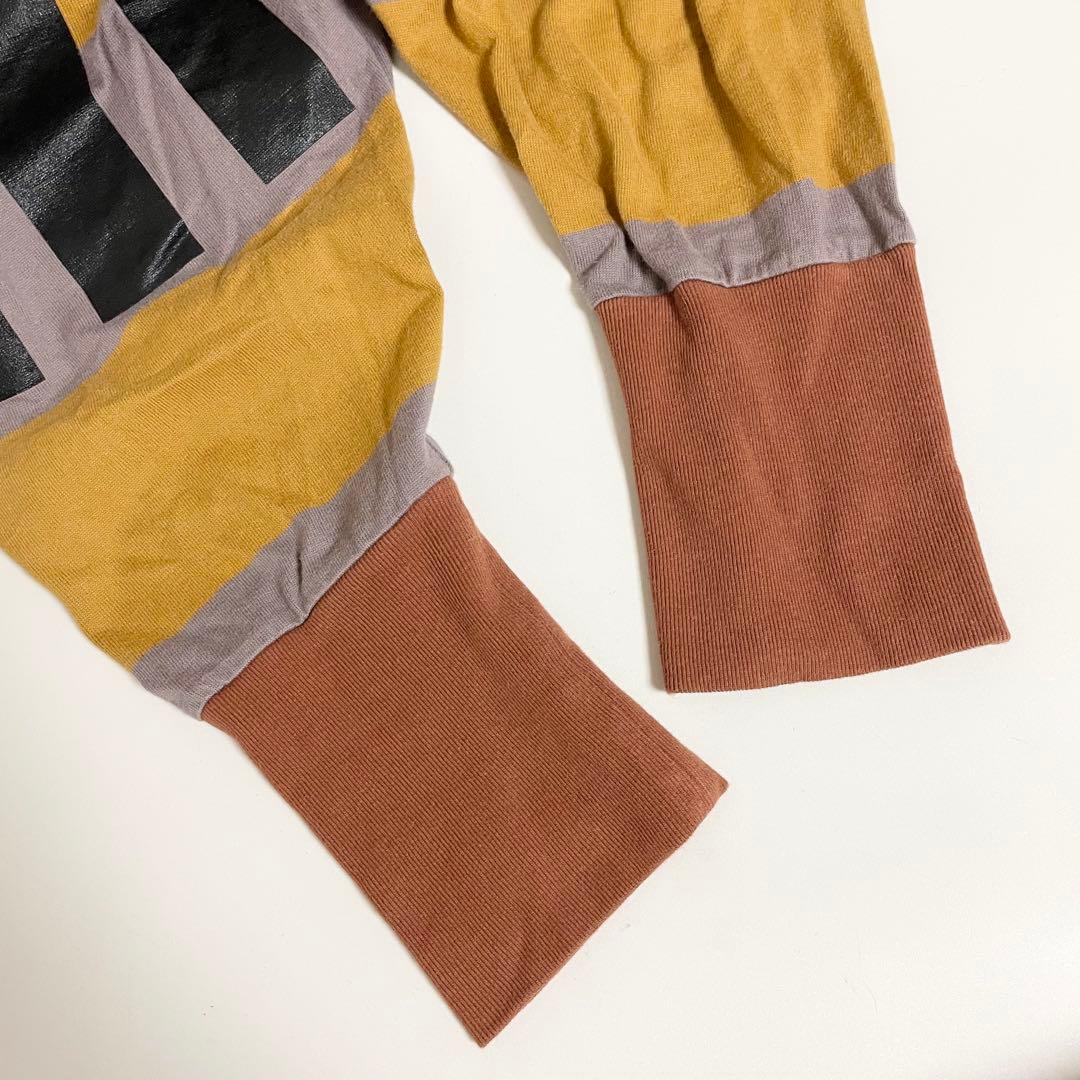 ヴィヴィアン ウエストウッド パフスリーブ オーヴ ロゴ カットソー 長袖 美品